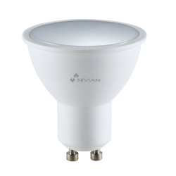 NIVIAN - RGB Spot GU10, 5W, WiFi, 400lm