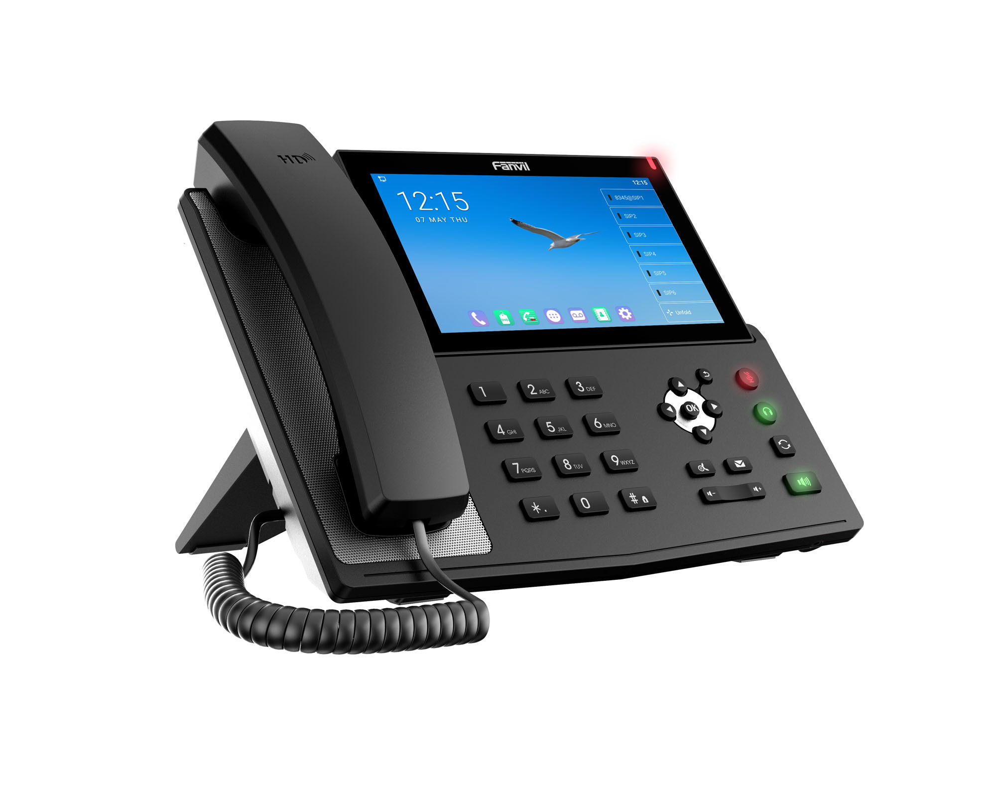 Fanvil X7A, Android Touch Screen IP Phone / SIP / POE / Gigabit / USB-Port  / Bluetooth / Android