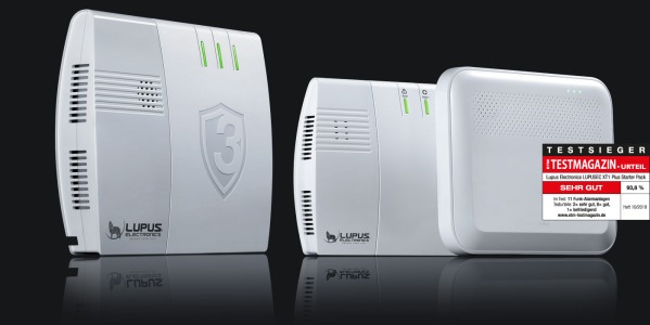 Smart alarm system compatible with Alexa – Lupus XT1, XT2 Plus and XT4 at a glance